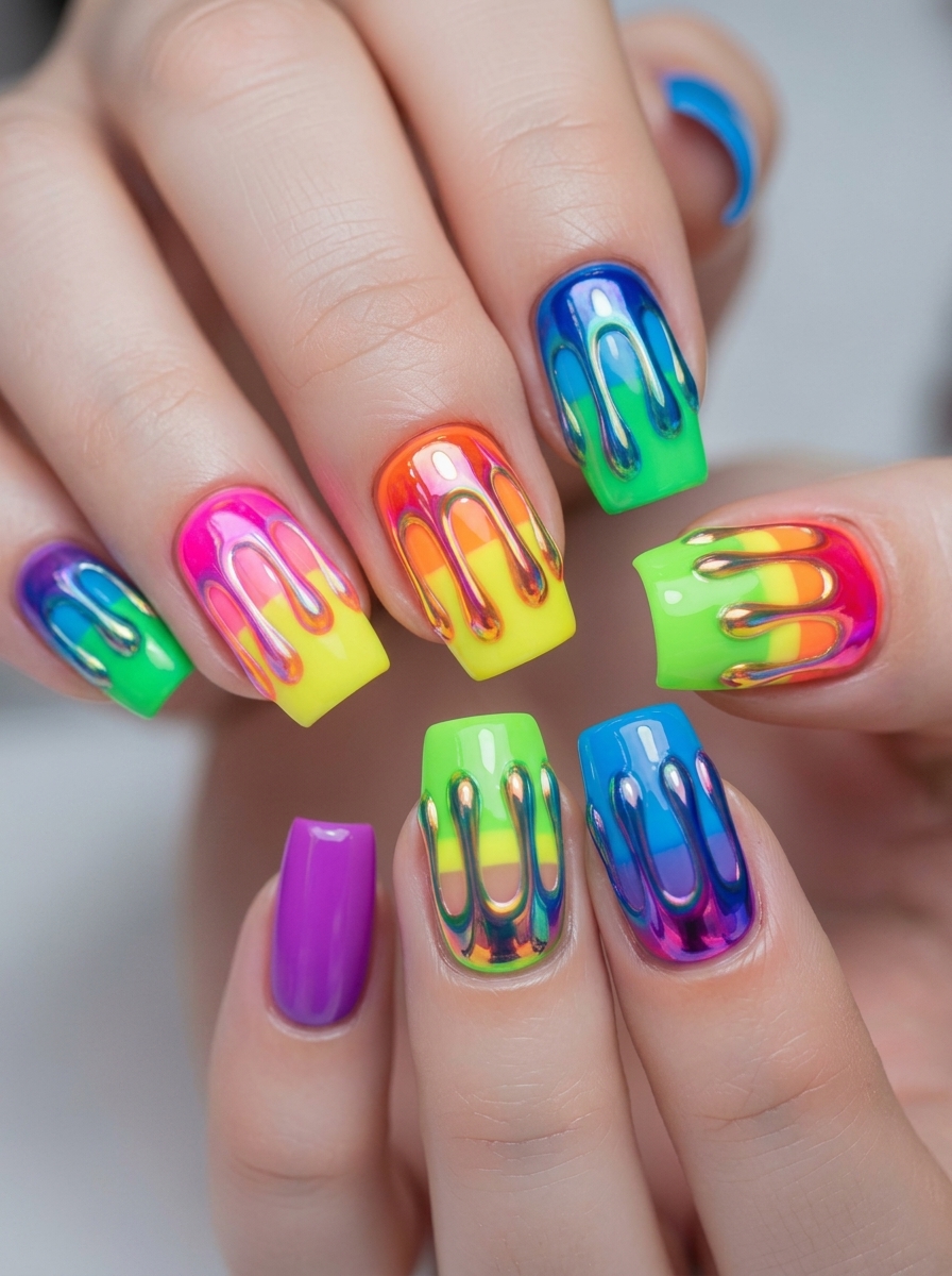 21 stilvolle grüne Nageldesigns für Weihnachten